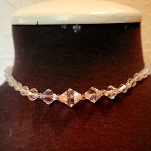 Vintage 16 inch Crystal necklace